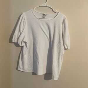 A new day women’s white xl blouse